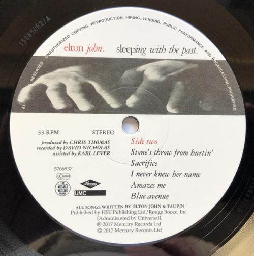 Виниловая пластинка John, Elton, Sleeping With The Past