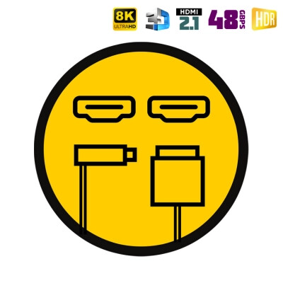 Кабель HDMI Dr.HD 8K Сверхтонкий / Тип A 2 м