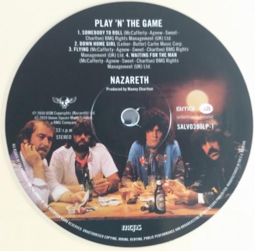 Виниловая пластинка NAZARETH - PLAY N THE GAME (CREAM LP)