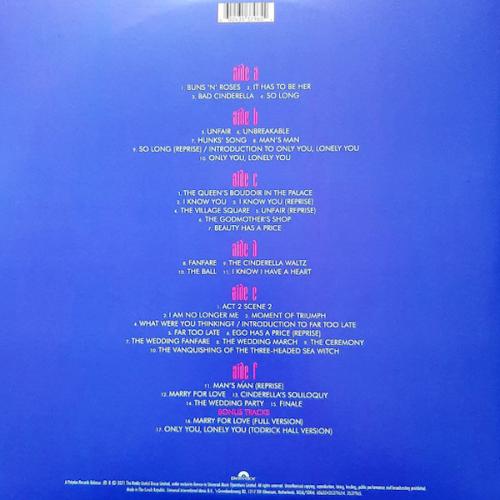 Виниловая пластинка Andrew Lloyd Webber - Cinderella (180 Gram Black Vinyl 3LP)