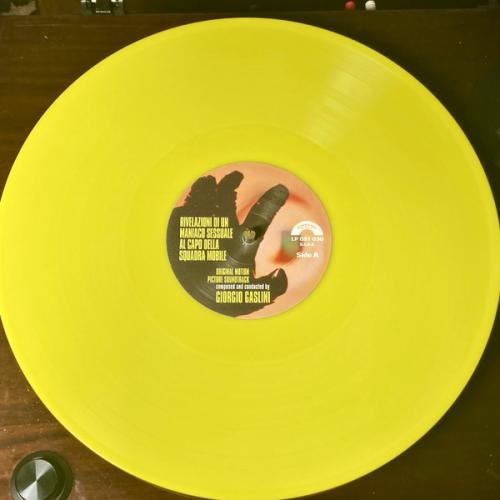 Виниловая пластинка Саундтрек - Rivelazioni Di Un Maniaco Sessuale Al Capo Della Squadra Mobile (Giorgio Gaslini) (Coloured Vinyl LP)
