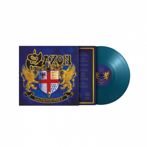 Виниловая пластинка Saxon - Lionheart (Aquamarine Vinyl LP)