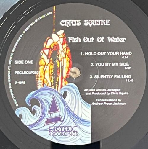 Виниловая пластинка Chris Squire - Fish Out Of Water (Black Vinyl LP)