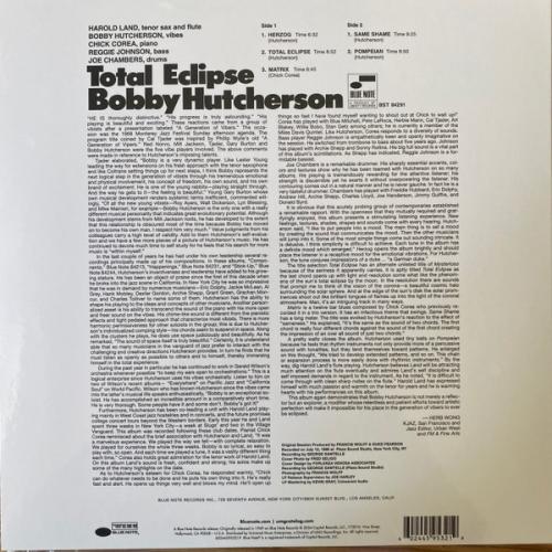 Виниловая пластинка Bobby Hutcherson - Total Eclipse (Tone Poet) (Black Vinyl LP)