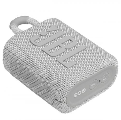 Портативная колонка JBL Go 3 White (JBLGO3WHT)