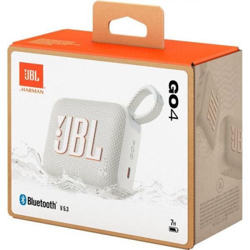 Портативная колонка JBL Go 4 White