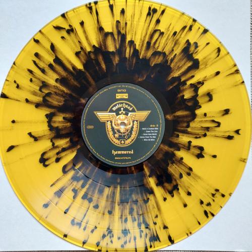 Виниловая пластинка Motörhead - Hammered (Yellow and Black splatter Vinyl LP)