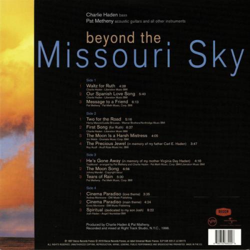 Виниловая пластинка Haden, Charlie, Beyond The Missouri Sky