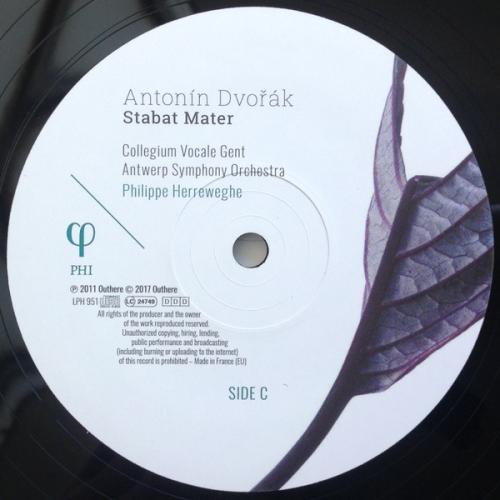 Виниловая пластинка Philippe Herreweghe - Dvorak: Stabat Mater Op.58 (Black Vinyl 2LP)