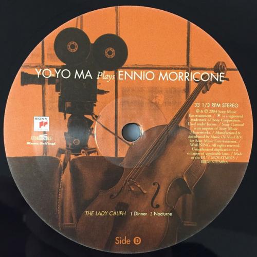 Виниловая пластинка Ma, Yo-Yo - Plays Ennio Morricone (Black Vinyl 2LP)