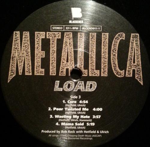 Виниловая пластинка Metallica, Load