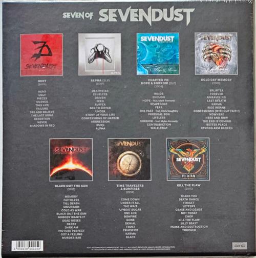 Виниловая пластинка Sevendust - Seven Of Sevendust (Albums 2005-2015) (Box) (Black Vinyl 9LP)