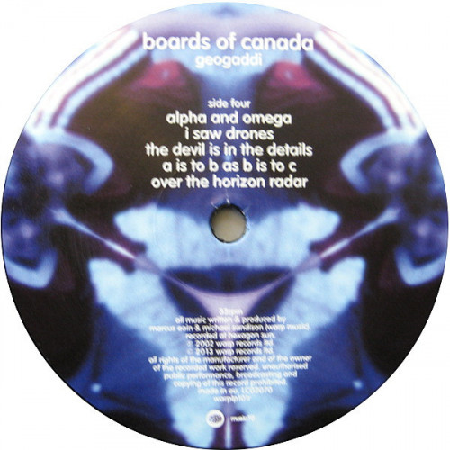 Виниловая пластинка Boards Of Canada - Geogaddi