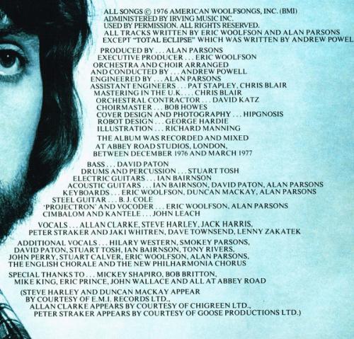 Виниловая пластинка Sony The Alan Parsons Project I, Robot (180 Gram/Gatefold)