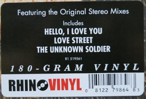 Виниловая пластинка WM The Doors Waiting For The Sun (Stereo) (180 Gram/Remastered)