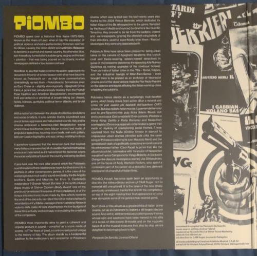 Виниловая пластинка Сборник - Piombo: The Crime-Funk Sound Of Italian Cinema In The Years Of Lead 1973 - 1981 (Black Vinyl 2LP)