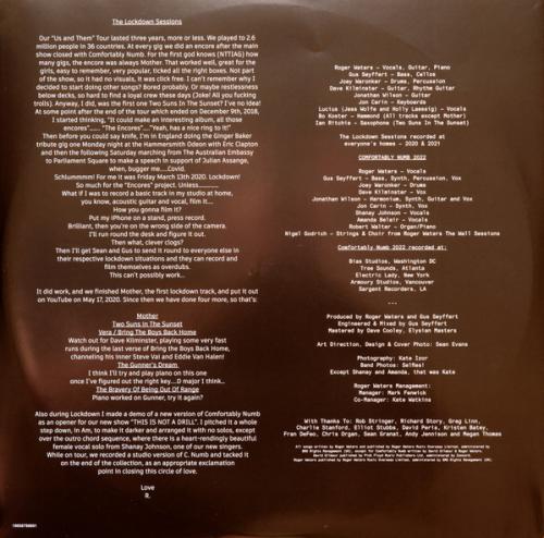 Виниловая пластинка Waters, Roger - The Lockdown Sessions (LP)