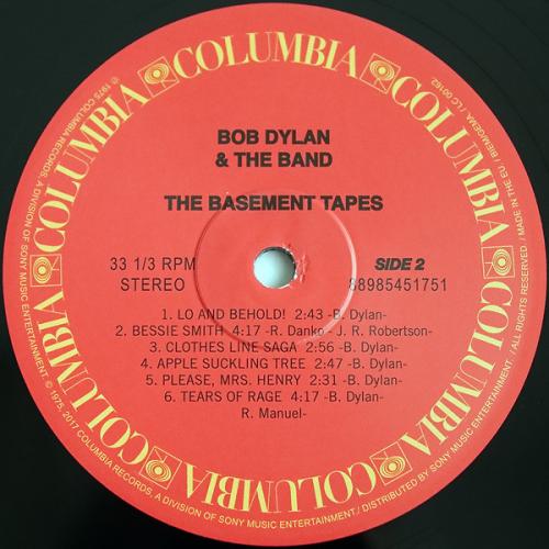 Виниловая пластинка Bob Dylan THE BASEMENT TAPES