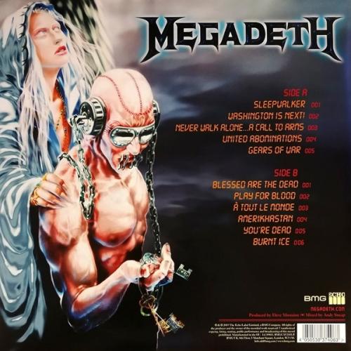 Виниловая пластинка Megadeth - United Abominations (Black Vinyl LP)