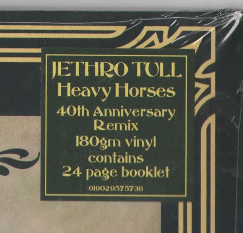 Виниловая пластинка WM Jethro Tull Heavy Horses (Steven Wilson Remix) (180 Gram)