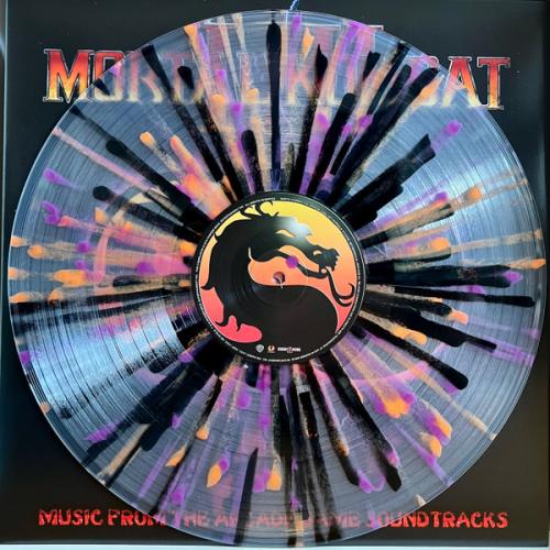 Виниловая пластинка OST (Game) - Mortal Kombat I & II (Dan Forden) (Orange, Purple & Black Splatter On Clear Vinyl LP)