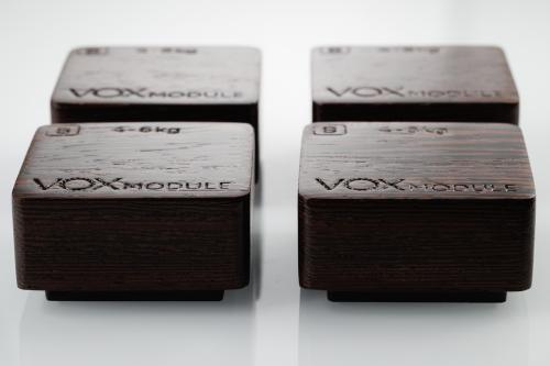Демпфер квадратный VOXmodule Wenge (4 шт) (A, 2-4 кг)