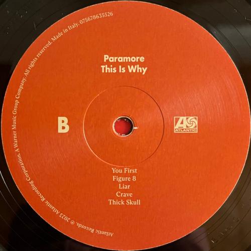 Виниловая пластинка Paramore - This Is Why (Black Vinyl LP)