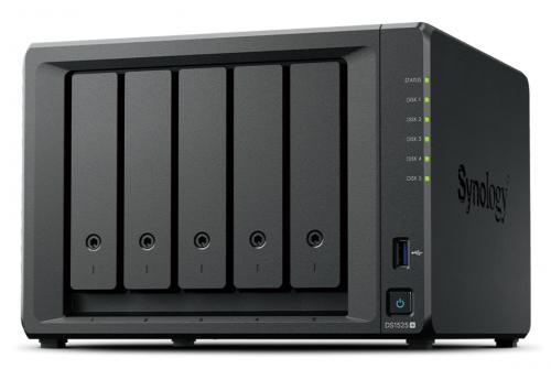 Сетевой накопитель Synology DS1525+ (5BAY NO HDD USB3)