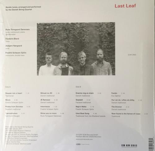 Виниловая пластинка Danish String Quartet, Last Leaf (LP/180g)