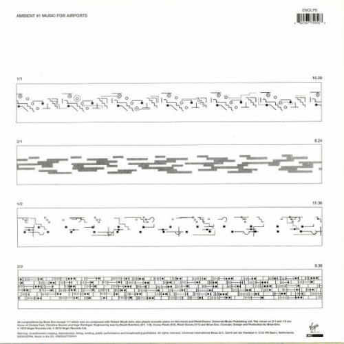 Виниловая пластинка Brian Eno, Ambient 1: Music For Airports (Single LP Version / 180g)