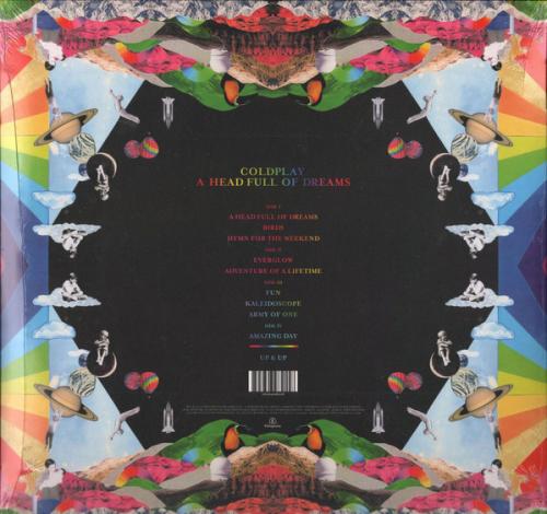 Виниловая пластинка Coldplay A HEAD FULL OF DREAMS (180 Gram)