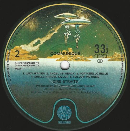Виниловая пластинка Dire Straits, Communique