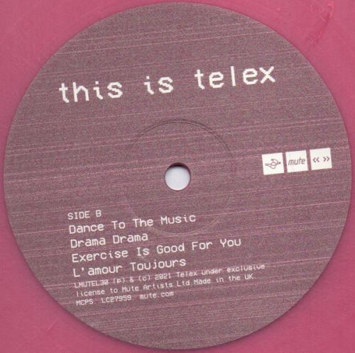 Виниловая пластинка Telex - This Is Telex (Coloured Vinyl 2LP)