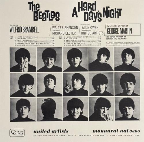 Виниловая пластинка The Beatles - A Hard Day's Night (US Version) (Black Vinyl LP)