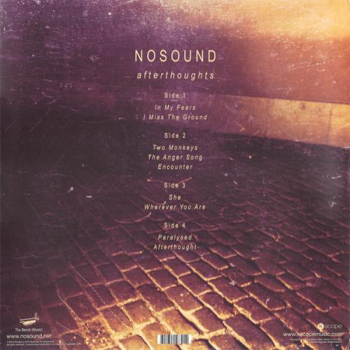 Виниловая пластинка Nosound - Afterthoughts (Limited Edition, Black Vinyl 2LP)