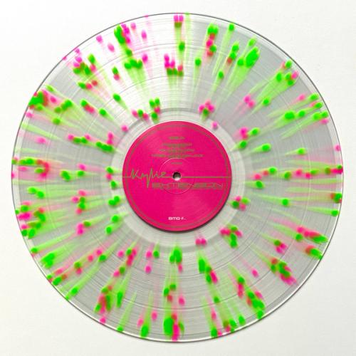 Виниловая пластинка Kylie Minogue - Extension (The Extended Mixes, Translucent & Pink/Green Splatter Vinyl 2LP)