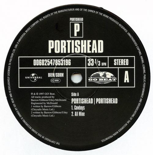 Виниловая пластинка Portishead, Portishead