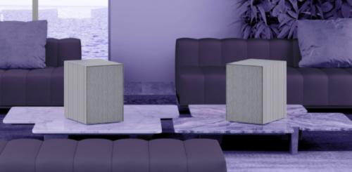 Полочная акустика Goldmund Melos Silver Grey