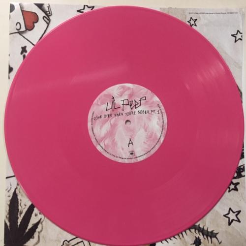 Виниловая пластинка Sony Lil Peep Come Over When You'Re Sober, Pt. 1 & Pt. 2 (Neon Pink & Black Vinyl/Gatefold)
