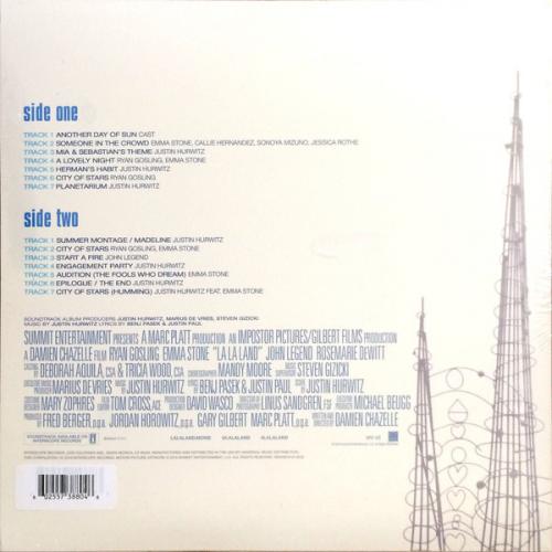 Виниловая пластинка Various Artists, La La Land (Original Motion Picture Soundtrack / Black Vinyl)