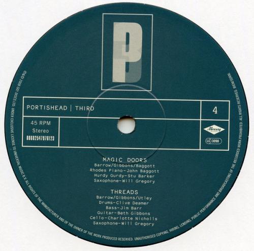 Виниловая пластинка Portishead, Third