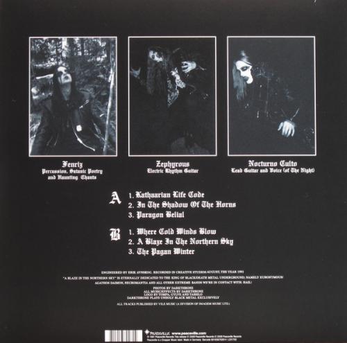 Виниловая пластинка Darkthrone - A Blaze In The Northern Sky (Black Vinyl LP)