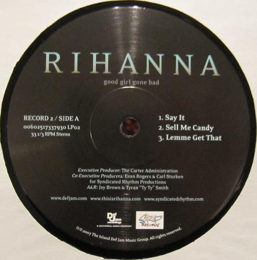 Виниловая пластинка Rihanna, Good Girl Gone Bad