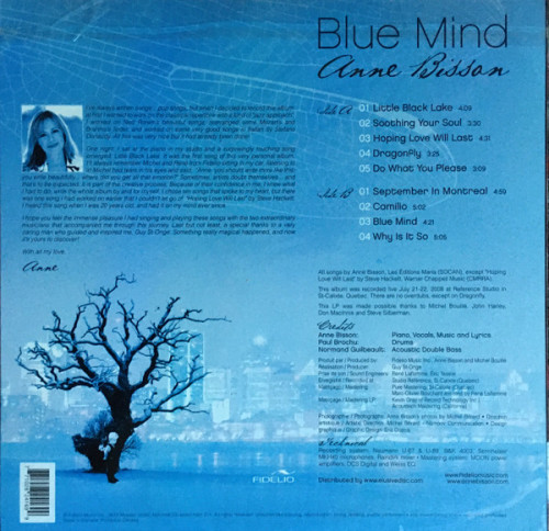 Виниловая пластинка Anne Bisson - Blue Mind (Audiophile Edition) (Black Vinyl LP)