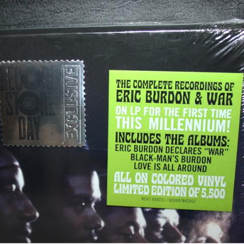 Виниловая пластинка Eric Burdon; War - The Complete Vinyl Collection (Coloured LP Box-set)