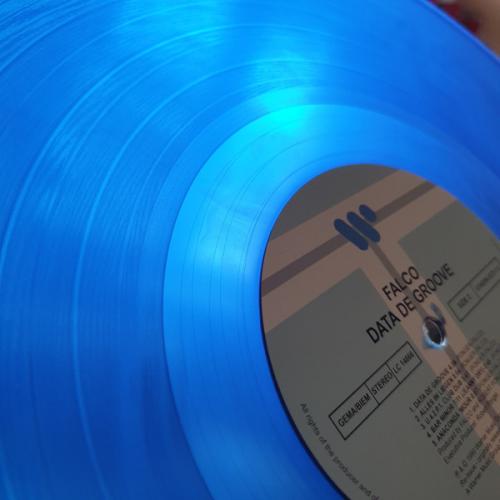 Виниловая пластинка FALCO - DATA DE GROOVE - BLUE TRANSPARENT VINYL (LP)