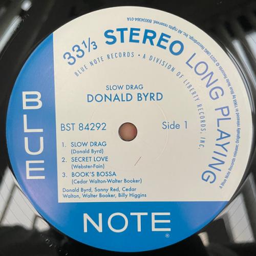 Виниловая пластинка Donald Byrd - Slow Drag (180 Gram Black Vinyl LP)