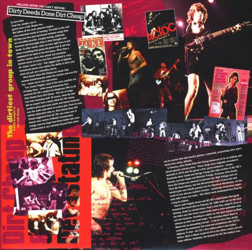 Виниловая пластинка AC/DC DIRTY DEEDS DONE DIRT CHEAP (Remastered/180 Gram)