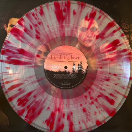 Виниловая пластинка OST - The Twilight Saga: Breaking Dawn, Part 1 (Milky Clear & Red Splatter Vinyl 2LP)