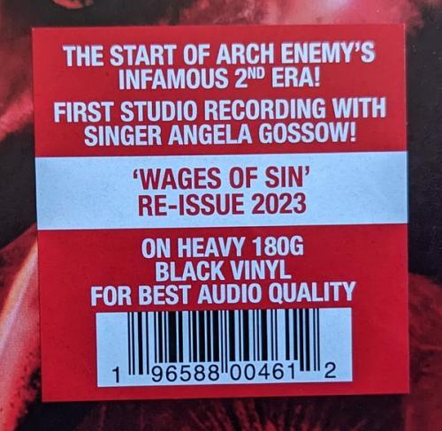 Виниловая пластинка Arch Enemy - Wages Of Sin (Black Vinyl LP)